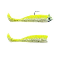 Leurre souple FIIISH Master shad combo 125 Light / 14g / Neon chart