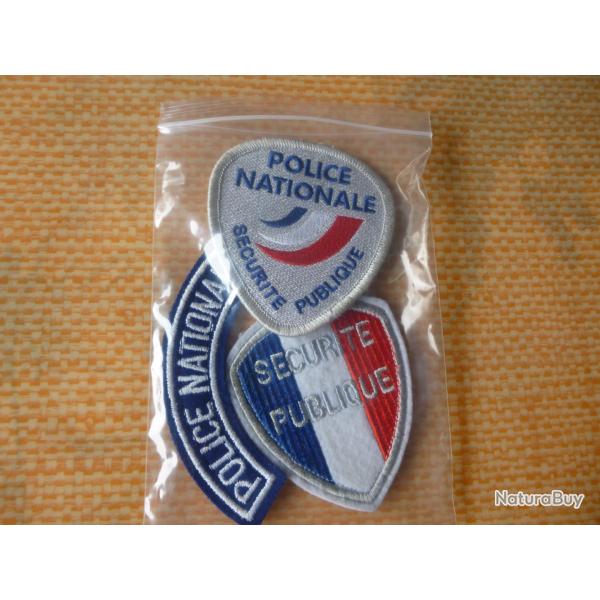 Insignes / badges police nationale - s�curit� publique Fran�aise
