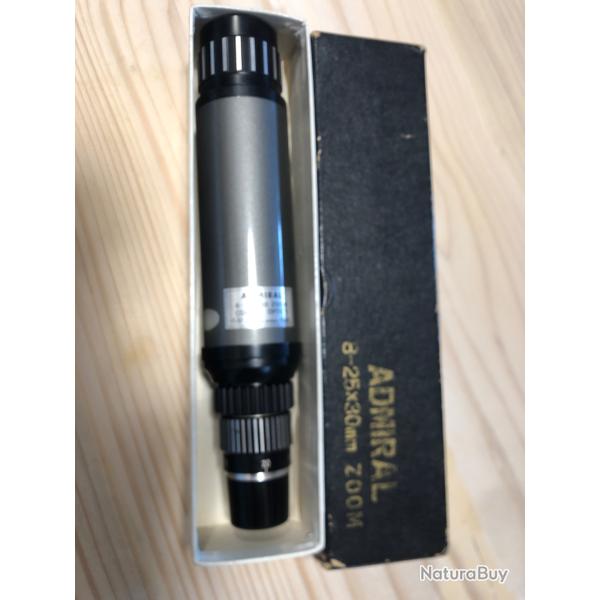 Rare T�lescope ADMIRAL 8-25x30 made in Japan