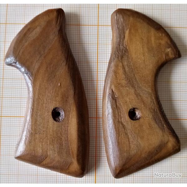 Plaquettes de crosse BOIS, neuves pour r�volver Rohm RG 59