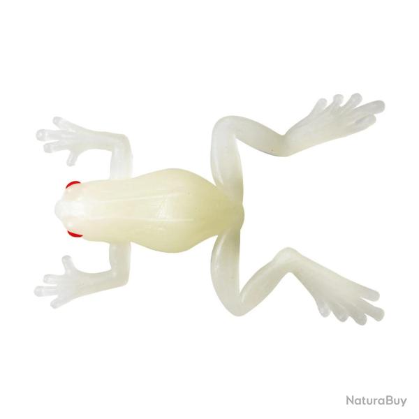 Leurre Souple Tiemco Wild Frog 3,2cm 3,3g par 3 3,2cm 04 - Albino Frog