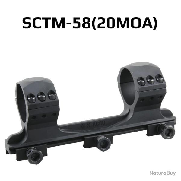 Vector Optics--Monture de lunette de vis�e � profil haut 20Moa, 21mm, -*SCTM-58 LIVRAISON GRATUITE