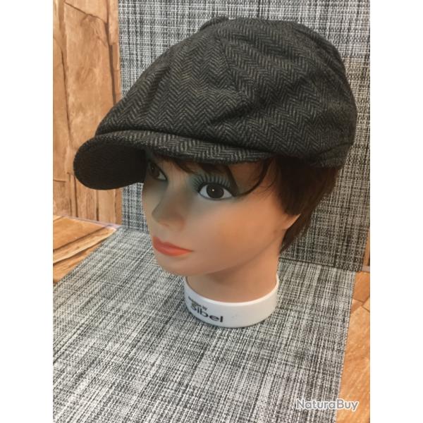Casquette ��gavroche parisien �� num�ro 11 grises
