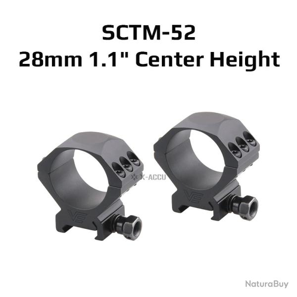 Vector Optics Anneaux de Port�e de Pr�cision de 34mm -**SCTM-52  LIVRAISON GRATUITE