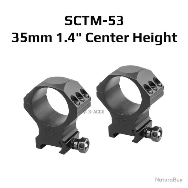 Vector Optics Anneaux de Port�e de Pr�cision de 34mm -**SCTM-53