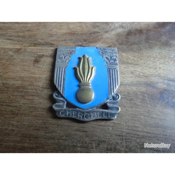 insigne  �mail  �cole militaire d'infanterie cherchell  campagne alger  / drago paris