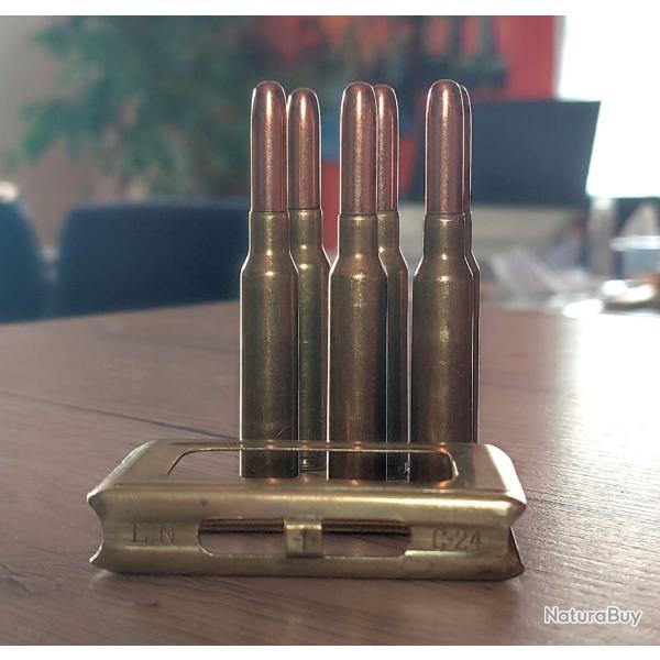 Clip avec 6 munitions carcano