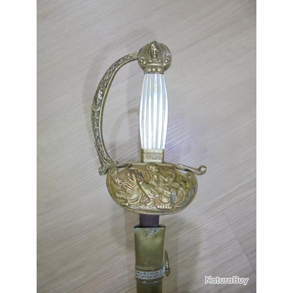 Joli sabre d'enfant panoplie Epoque Empire Napolon tat-major Cavalerie officier suprieur