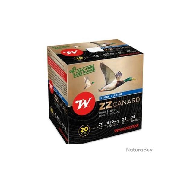 Cartouches WINCHESTER ZZ CANARD Cal.20/70 PB N5A