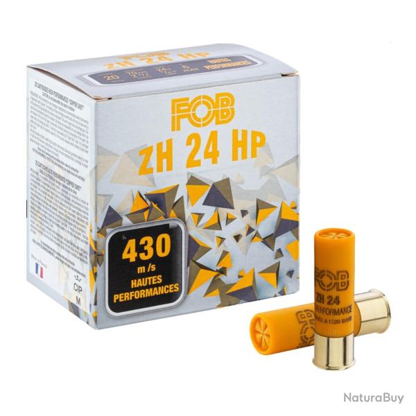 Cartouches Fob ZH Acier Hautes Performances Cal.20/70 PB6A