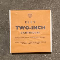 25 cartouches Eley Two-Inch Cal 12/50 Pb 7