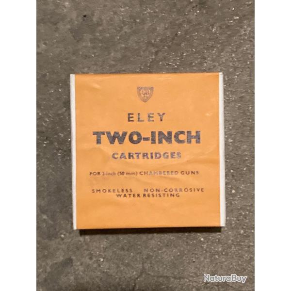 25 cartouches Eley Two-Inch Cal 12/50 Pb 7