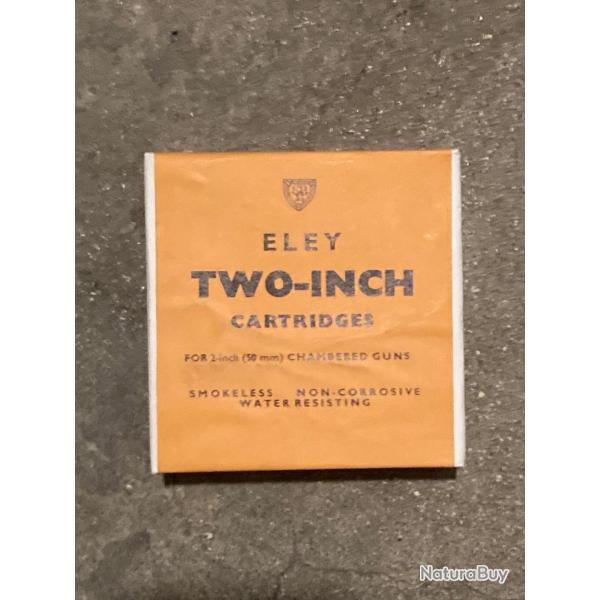 25 cartouches Eley Two-Inch Cal 12/50 Pb 7
