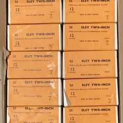 Lot de 250 cartouches Eley Two-Inch Cal 12/50 Pb 7