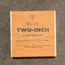 Lot de 225 cartouches Eley Two-Inch Cal 12/50 Pb 7