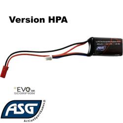 ASG 18780 Batterie Li-Po 7.4V 250mAh HPA pour CZ Scorpion EVO 3 A1