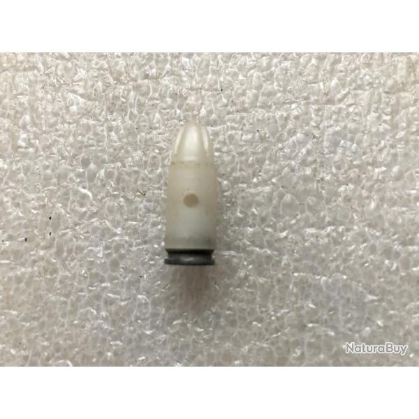 Cartouche 9mm neutralise  blanc (M.20 S)