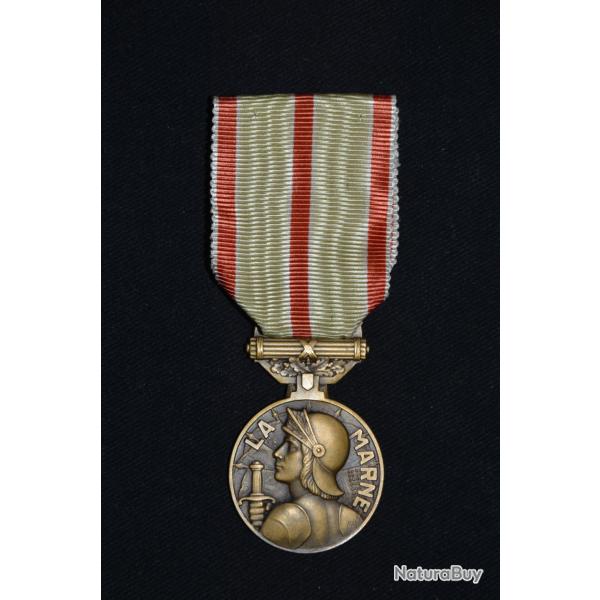 MEDAILLE DE LA MARNE-GUERRE 1914/1918-FRENCH MEDAL OF THE MARNE. 1�WW