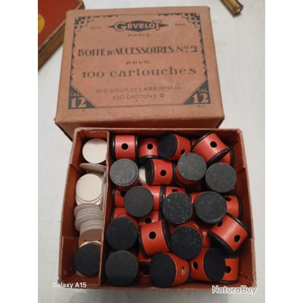 Bo�tes de bourres calibre 12