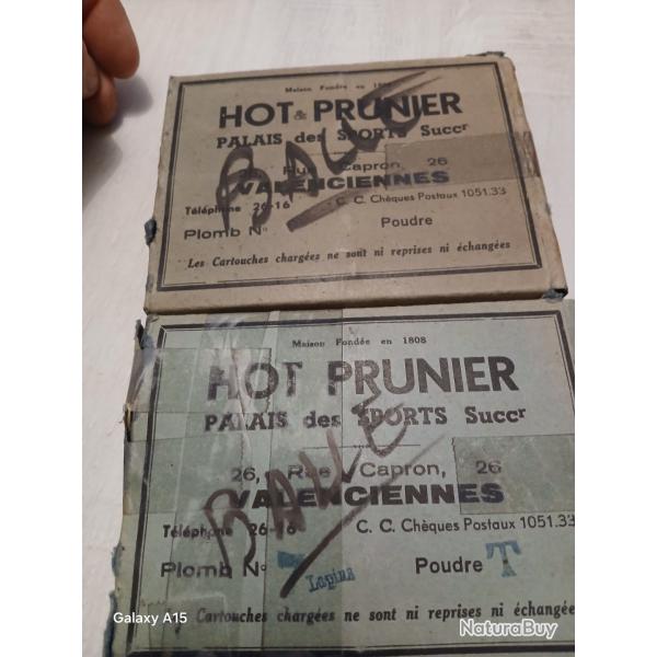 Cartouches dispersant lapin calibre 16 collection Valenciennes