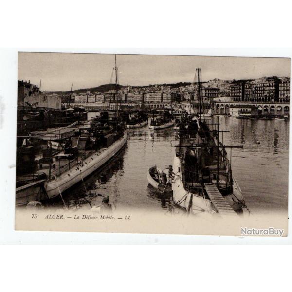 CPA - MARINE -ALGER - La D�fense Mobile N�1177