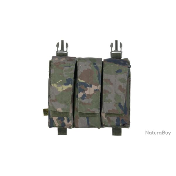 PANNEAU TRIPLE RABAT M4 FORCE WOODLAND ESPAGNOL DELTA TACTICS