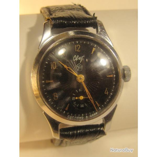 Montre-bracelet sovitique vintage Raketa = SVET = 2603 pour homme,16 rubis, annes 1960