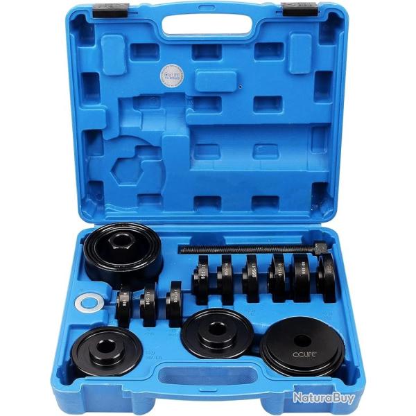 23 pi�ces Kit d'outillage extracteur roulement de roue?universel pour le d�montage des moyeux de rou