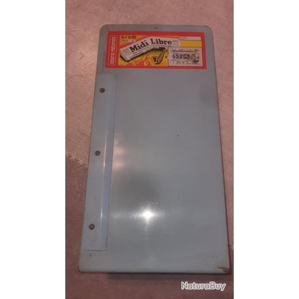 Pr�sentoir � journaux ancien Midi Libre