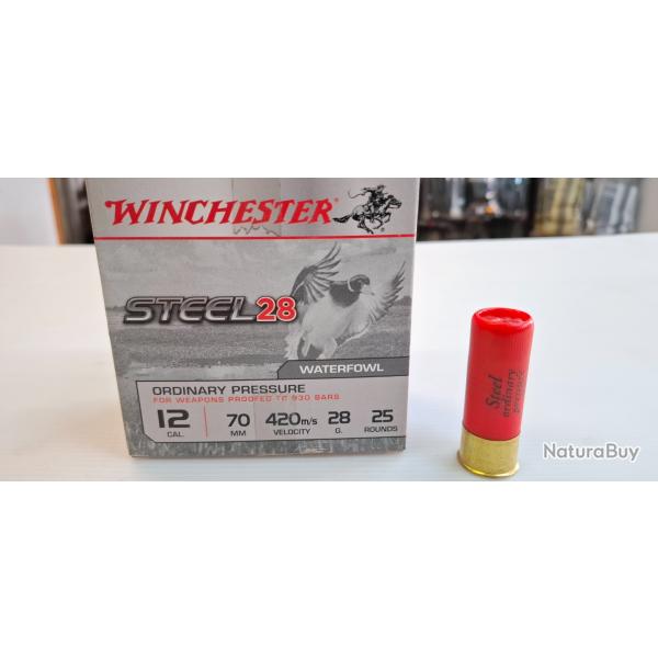 Lot 50 Cartouches Steel 28gr winchester