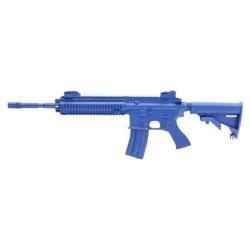 Arme d'entra&icirc;nement Blueguns HK - Bleu / HK 416 w/14.5" Barrel + Closed Stock / Poids factice