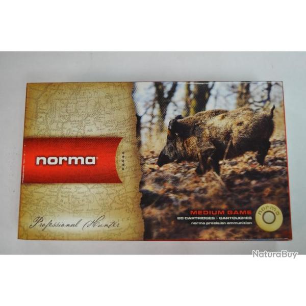 1 BOITE DE 20 MUNITIONS NORMA CALIBRE 7 RM ECOSTRIKE 140 GR / 9.1 G NEUVE