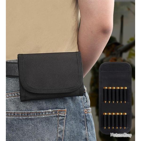 CARTOUCHI�RE CEINTURE 12 MUNITIONS - L�G�RE ET DISCR�TE - LIVRAISON GRATUITE
