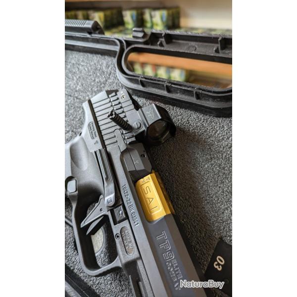 CANIK TP9 ELITE COMBAT Executive CAL 9X19 / point rouge mecanik