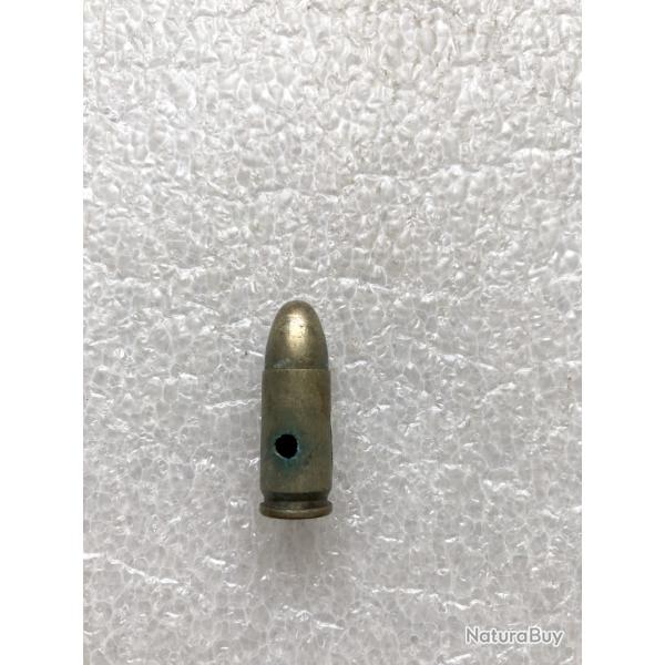 Cartouche 9mm Gvelot neutralise, date du 1er trimestre de 1954 (M. 90LE.v.b)