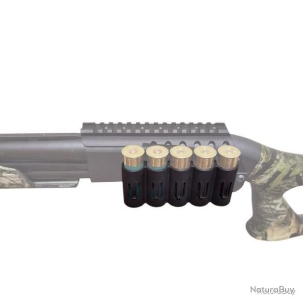 CARTOUCHI�RE TACTIQUE POUR CALIBRE 12 QUICK RELASE SUR RAIL PICATINNY - LIVRAISON GRATUITE