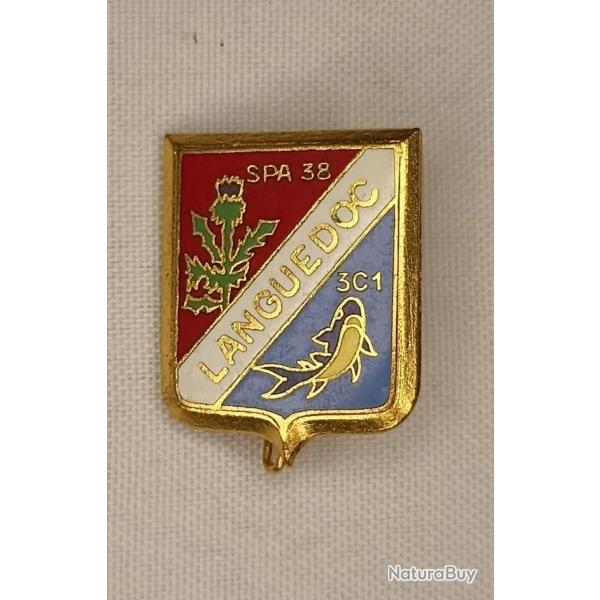 Insigne Escadrille de Chasse SPA 38 LANGUEDOC A. Augis