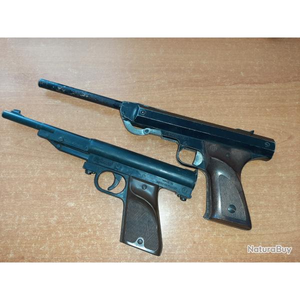 PISTOLETS A PLOMBS en 4.5 mm pour collectionneur