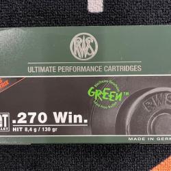 RWS HIT Green 270 win 130 grs
