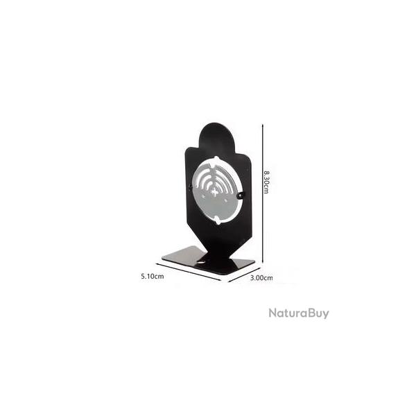 Lot de 3 cibles d'entra�nement en m�tal avec coeur rotatif