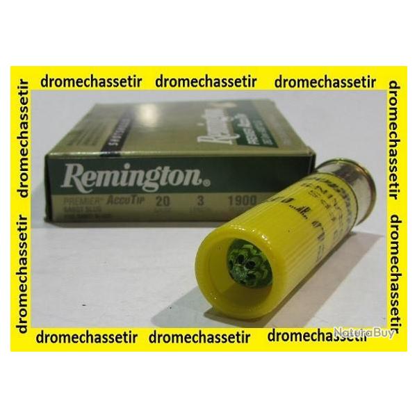 boite de 5 cartouches  Remington accutip  cal 20/70, 260 grains