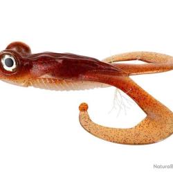 Leurre Souple Gunki Bull Frog 130 - 13Cm brown sugar red flk