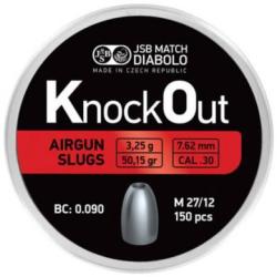 Plomb 7.62 mm JSB Match Knock Out Slug