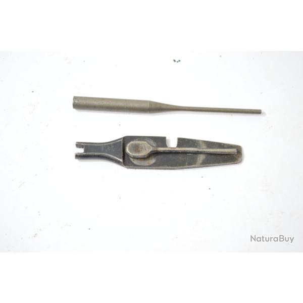 Outil multifonction tournevis 2e type + chasse goupille du kit Russe. AK47 / 74 AKM et d�riv�s. (B)