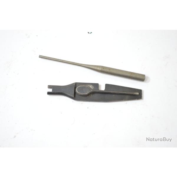 Outil multifonction tournevis 2e type + chasse goupille du kit Russe. AK47 / 74 AKM et d�riv�s. (D)