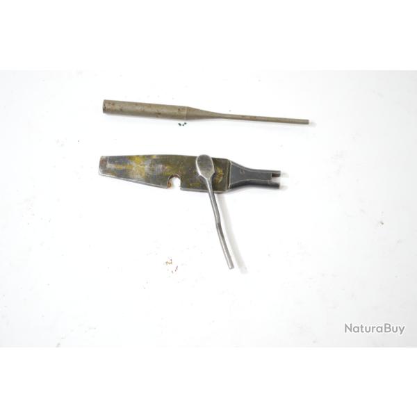 Outil multifonction tournevis 2e type + chasse goupille du kit Russe. AK47 / 74 AKM et drivs tordu