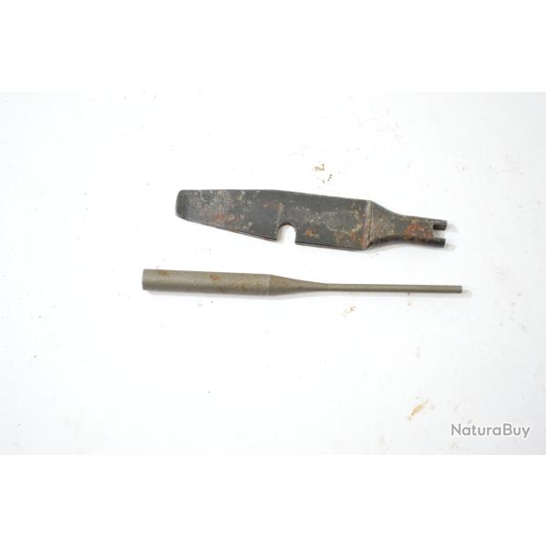 Outil multifonction tournevis 1er type + chasse goupille du kit Russe. AK47 / 74 AKM et d�riv�s (A)