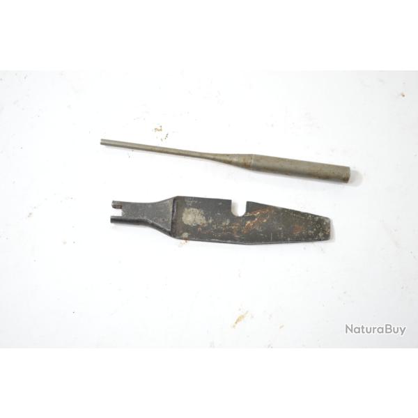 Outil multifonction tournevis 1er type + chasse goupille du kit Russe. AK47 / 74 AKM et d�riv�s (B)