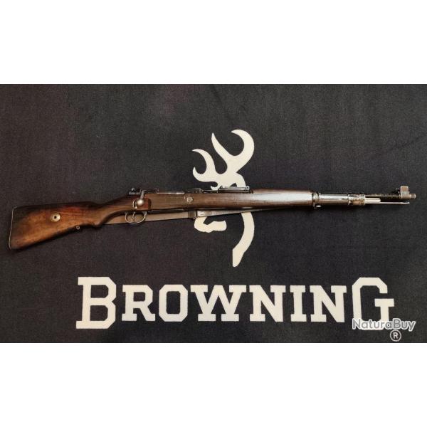 Fusil MAUSER K98k Portugais (M937) - Calibre 8x57 IS - Monomatricule + sangle cuir (Occasion bon �ta