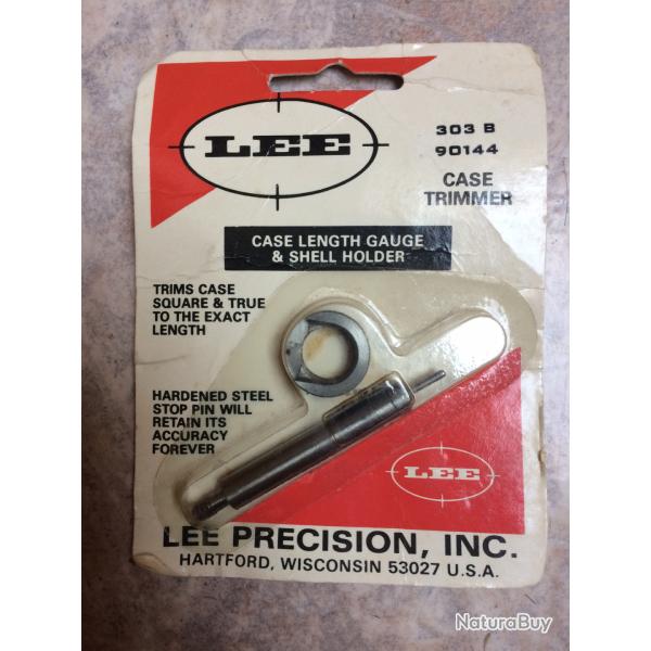 lee case length gauge and shell holder calibre 303